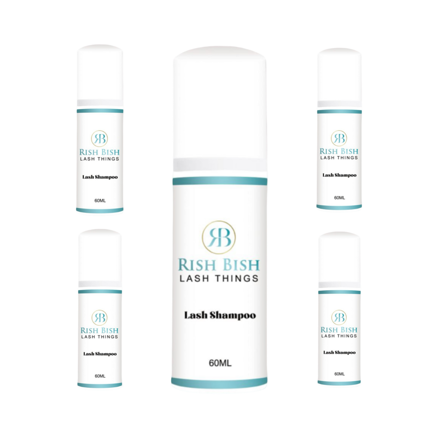 Bulk 5 Pack Lash Wash