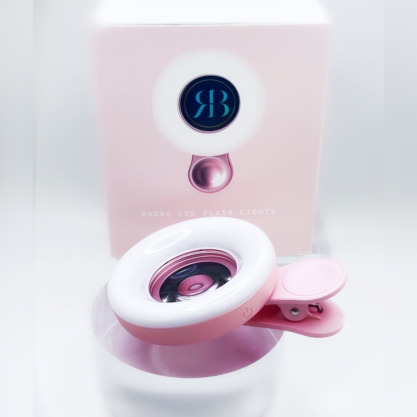 Macro Lense & Ring Light Universal Fit