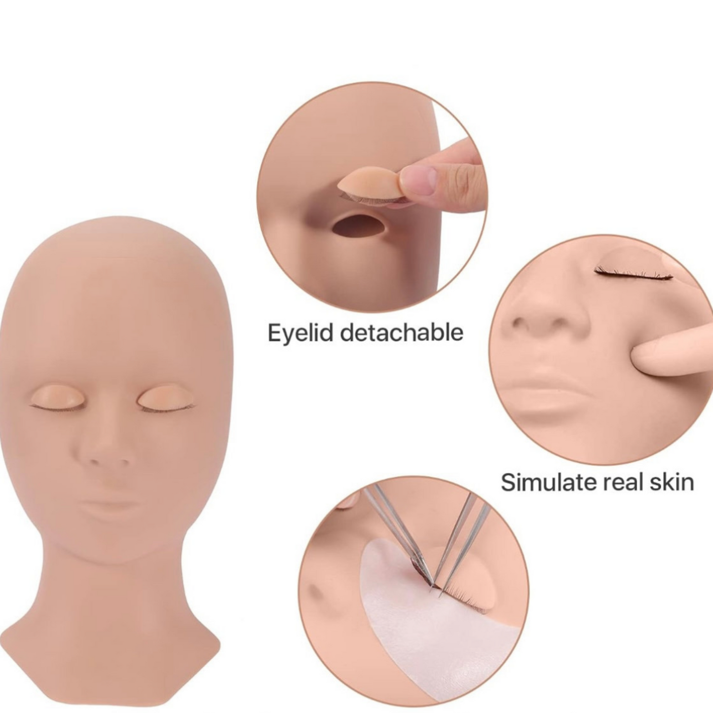 Mannequin & 4 Replacement Sets