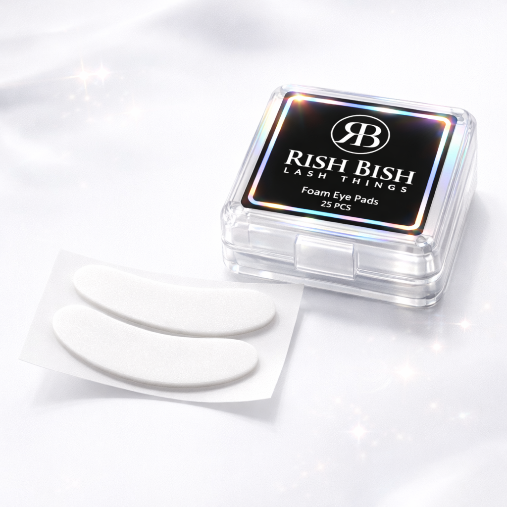 Precut Microfoam Eye Pads 25 Pc