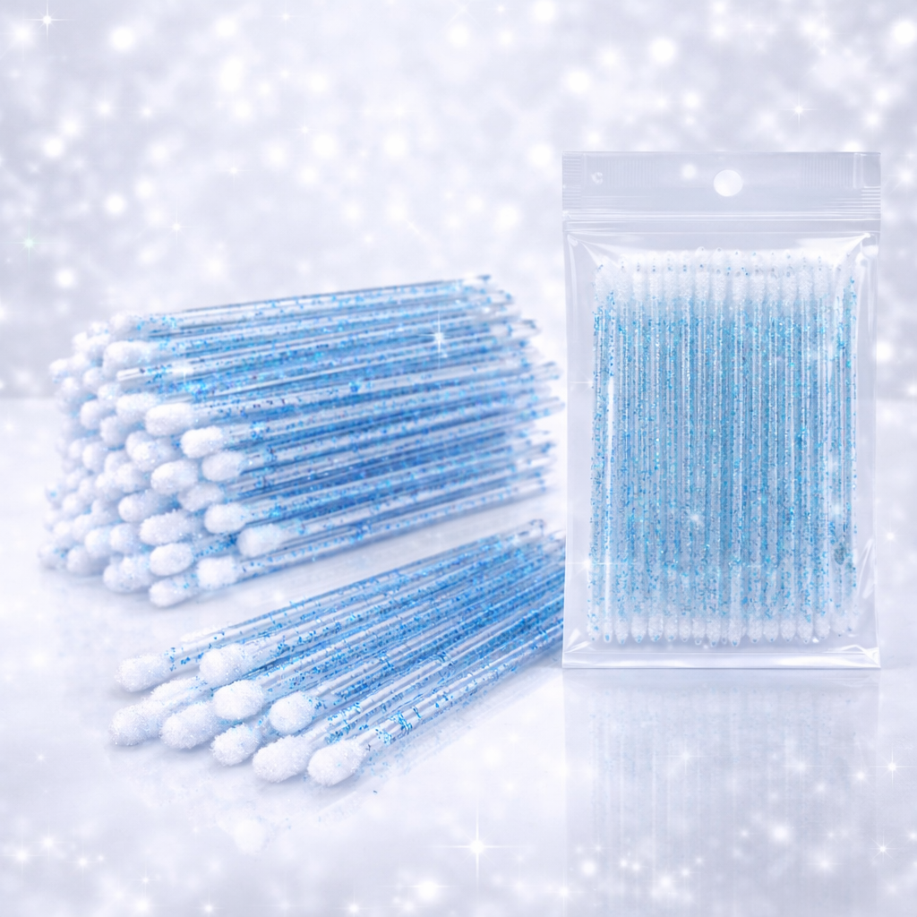 Blue Sparkle Microswabs