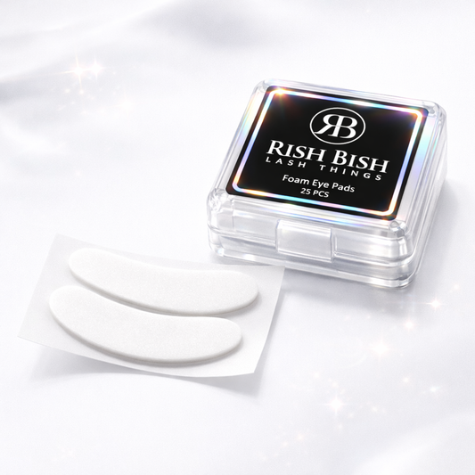 Precut Microfoam Eye Pads 25 Pc