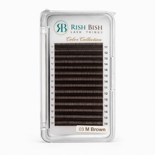 Brown M 0.03 Lashes